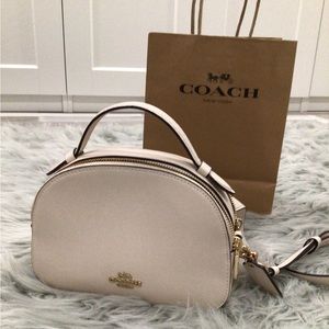 Serena Coach crossbody cream
